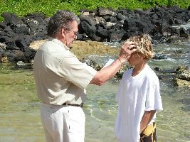 Curren's Baptism