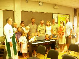 Blessing of New Piano